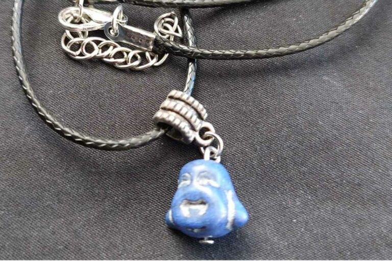Buddha ketting met turqoise