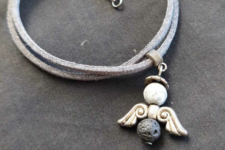 Engel armband met lava